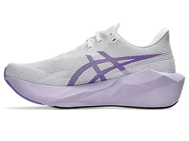 ASICS Women Novablast 6 Wide - White / Murasaki