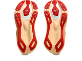 ASICS Women Novablast 6 - White / Vivid Coral