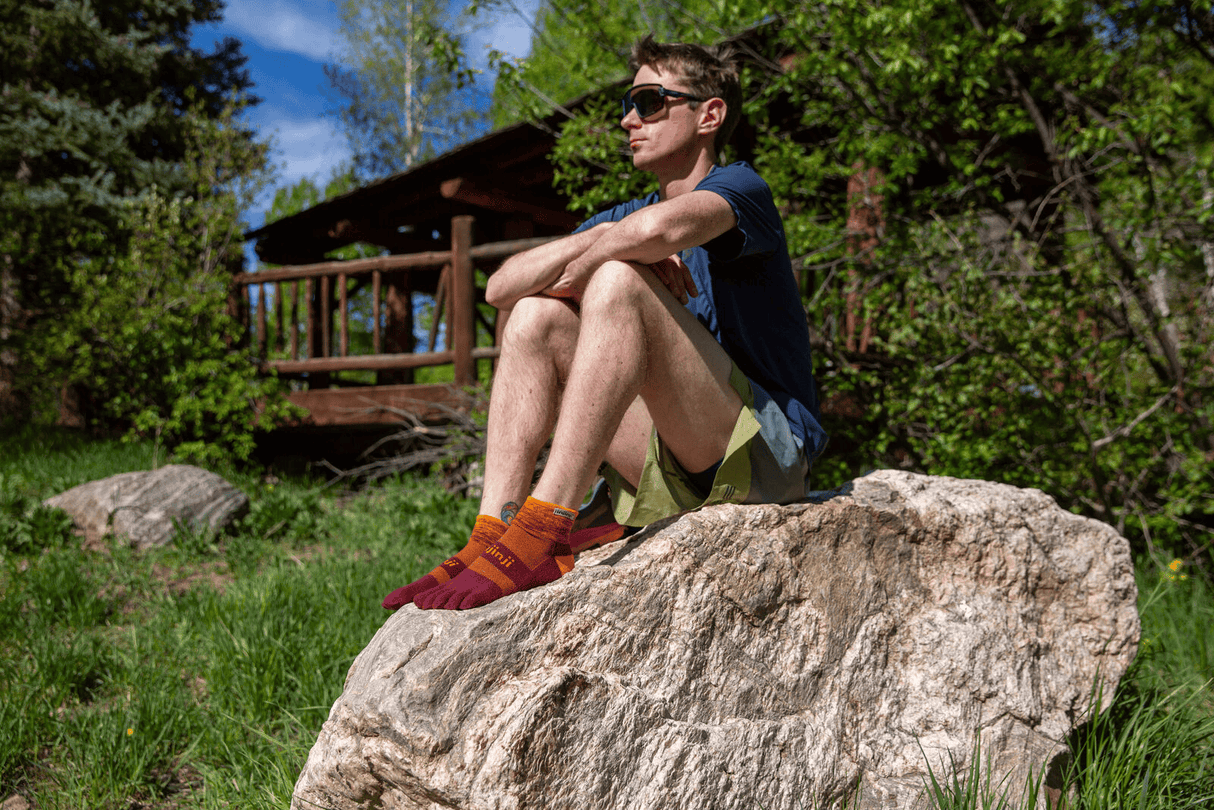 Injinji Trail Midweigth Mini-Crew Coolmax - Solar