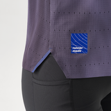 NEDAO Women Qiflow Running T-Shirt Vortex - Aurora Indigo