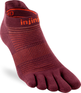 Injinji Run Lightweight No-Show Coolmax - Mahogany