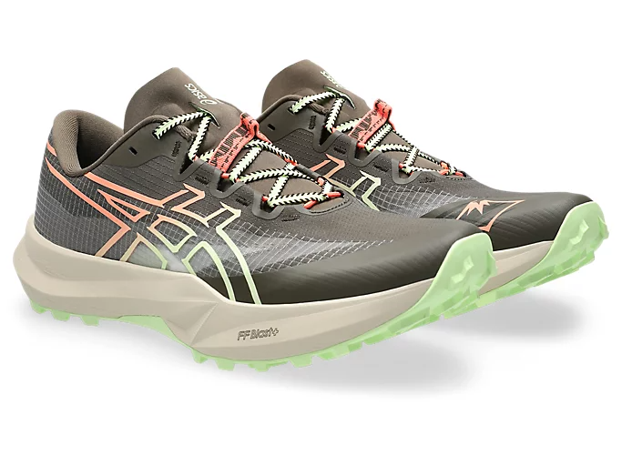 Asics Unisex Fuji Lite 7 - Kuriiro Brown / Illuminate Yellow