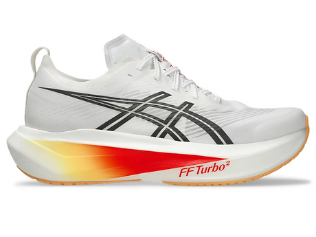 ASICS Unisex Megablast - White / Orange Glow
