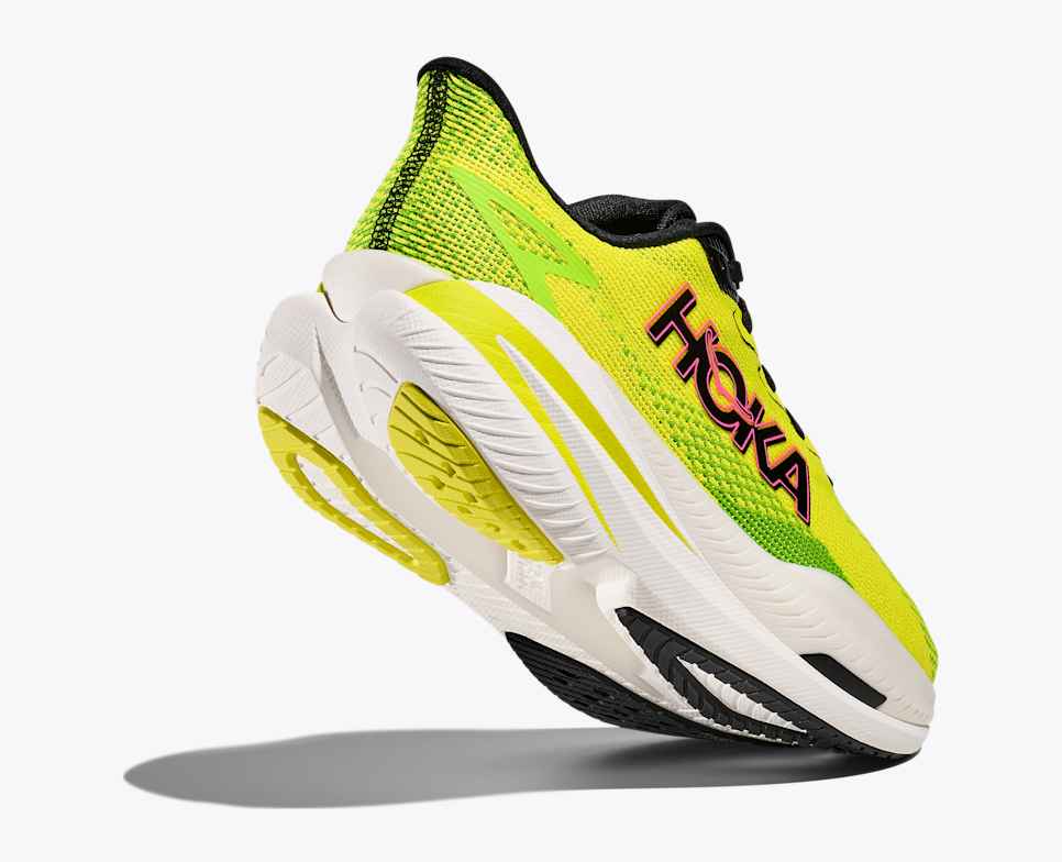 HOKA Men Mach X 3 Wide - Neon Hoka Citrus / Neon Lime