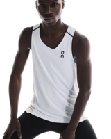 On Men Performance Tank - White / Silver