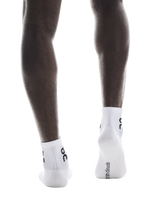 On Unisex Logo Sock Mid 3-Pack - White