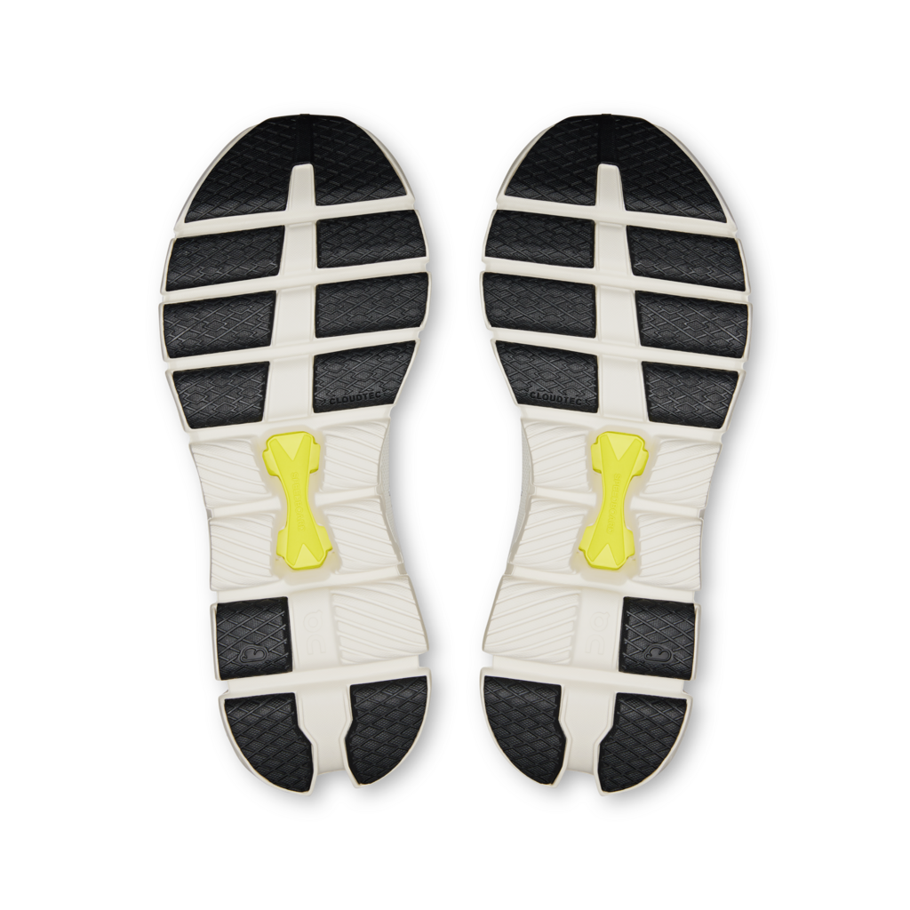 On Men Cloud X 4 - Ivory / Lime