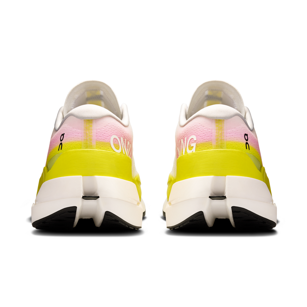 On Men Cloudboom Max - Lime / Raspberry