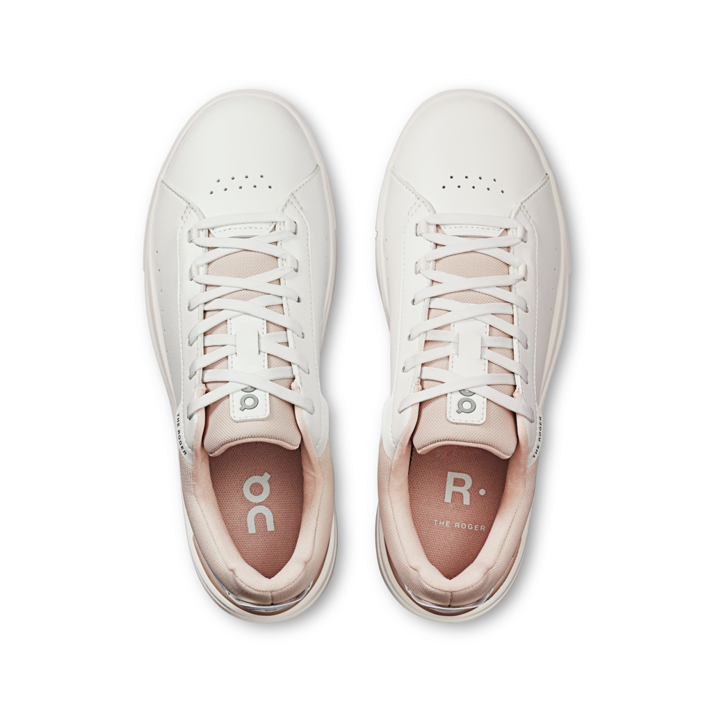 On Women The Roger Advantage - White / Rosehip