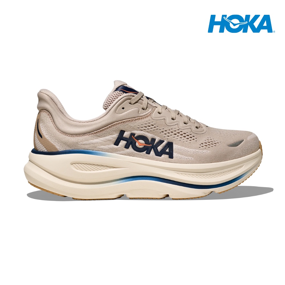 HOKA Men Bondi 9 - Stucco / Grout