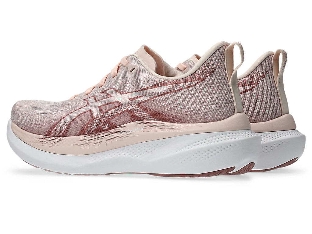 ASICS Women Glideride Max 2 - Pearl Pink / Dusty Red