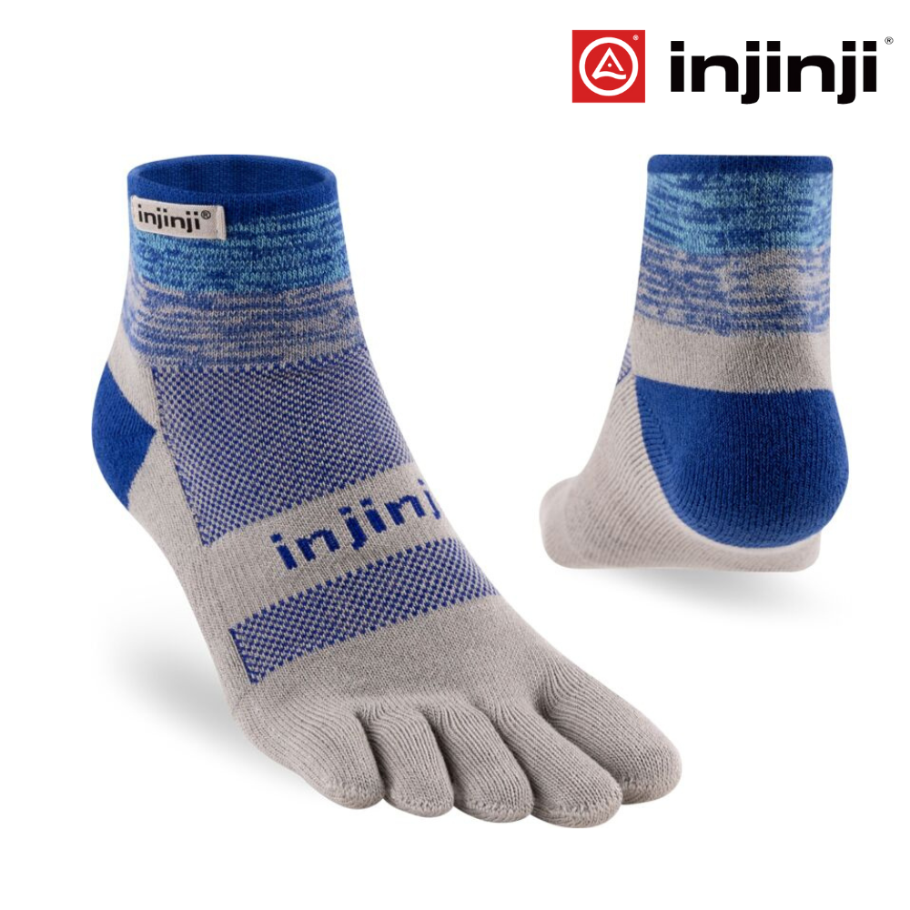 Injinji Trail Midweight Mini-Crew Coolmax - Neptune