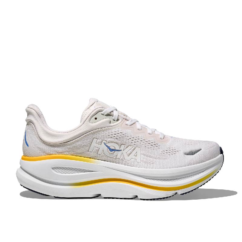 HOKA Men Bondi 9 - White / Grout