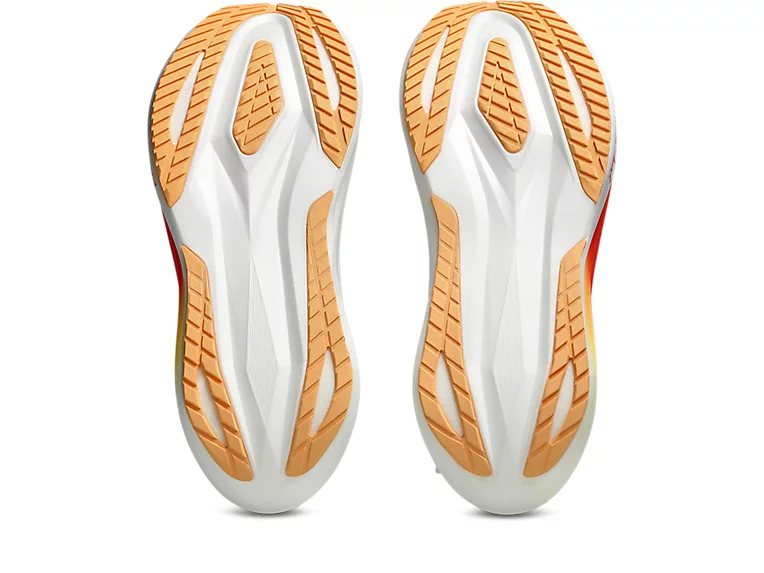 ASICS Unisex Megablast - White / Orange Glow