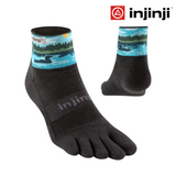 INJINJI Artist Designed Men's Mini Crew Coolmax Loon