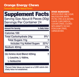 (1 Pack) GU Energy Chews - Orange - Expiry Date: Apr 2026
