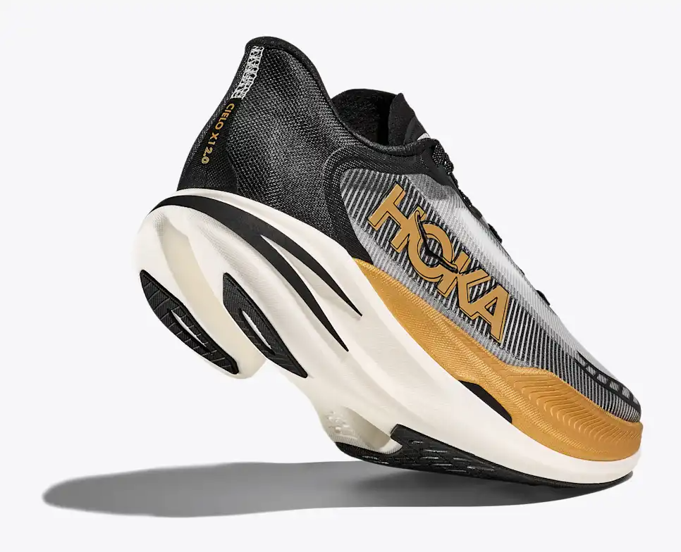 HOKA Unisex Cielo X1 2.0 - Black / Gold