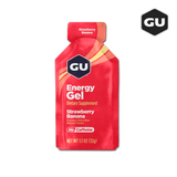 (6 Packs) GU Energy Gel - Strawberry Banana - Expiry Date: Nov 2026