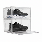 Oxygen Shoe Storage Organiser - Transparent White