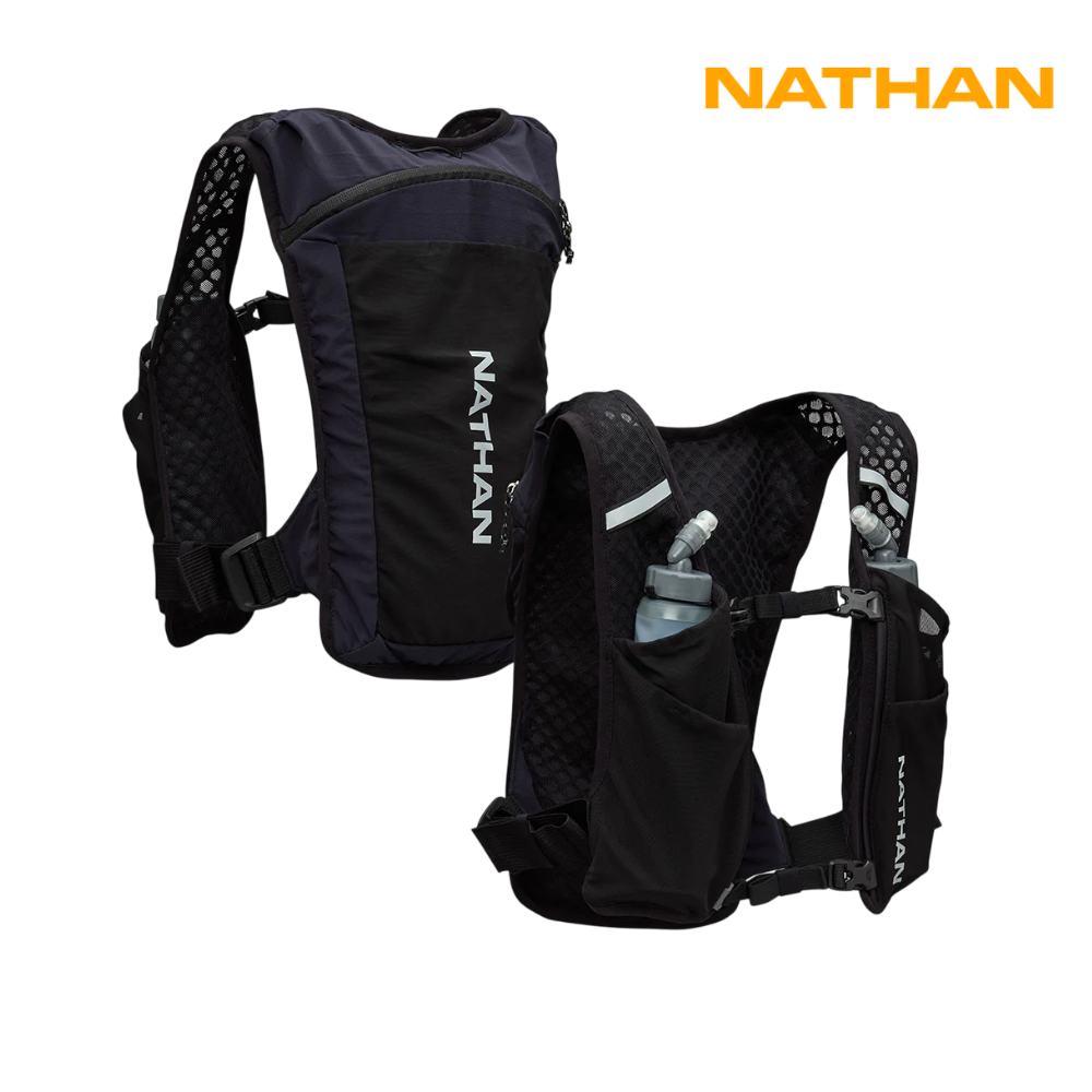 Nathan Quick Start 3.0 4L Sf Hydration Pack - Black / Reflective Silver
