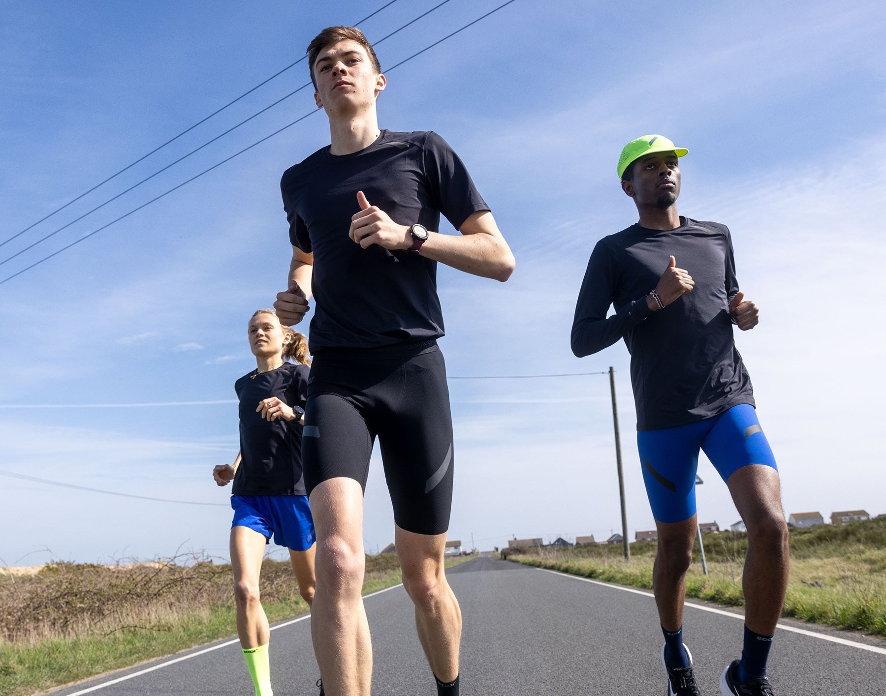 SOAR Running Men Half Tights - Black – Running Lab Malaysia