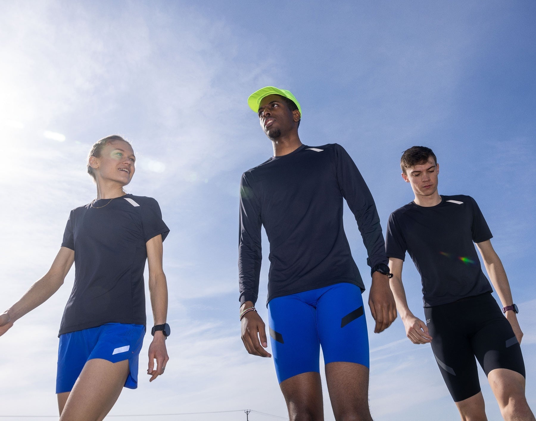 ウォーキング・ランニングウェア SOAR RUNNING Mens HALF TIGHTS black M SOAR Running Men Half Tights - Black – Running Lab Malaysia