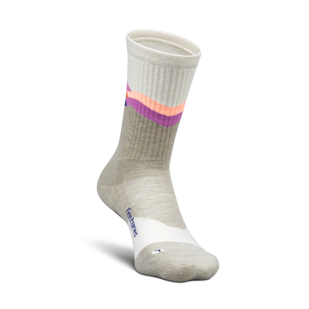 Feetures Trail Max Cushion Mini Crew - Mountain High Cream