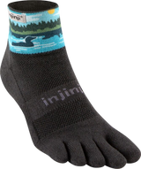 INJINJI Artist Designed Men's Mini Crew Coolmax Loon