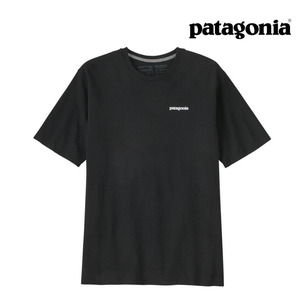 Patagonia Men P-6 Logo Responsibili-Tee® - Black
