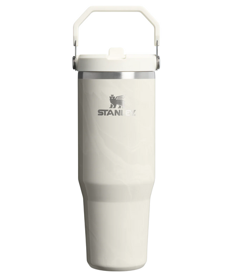Stanley Iceflow Flip Straw 2.0 Tumbler 30Oz - Calcite Calacatta