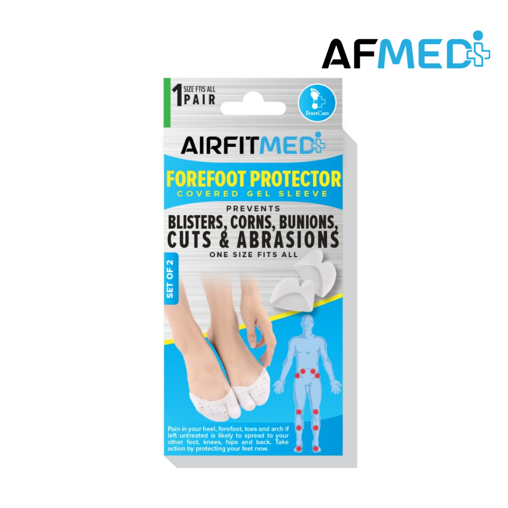 Airfit Medi Forefoot Protector Covered Gel Sleeve