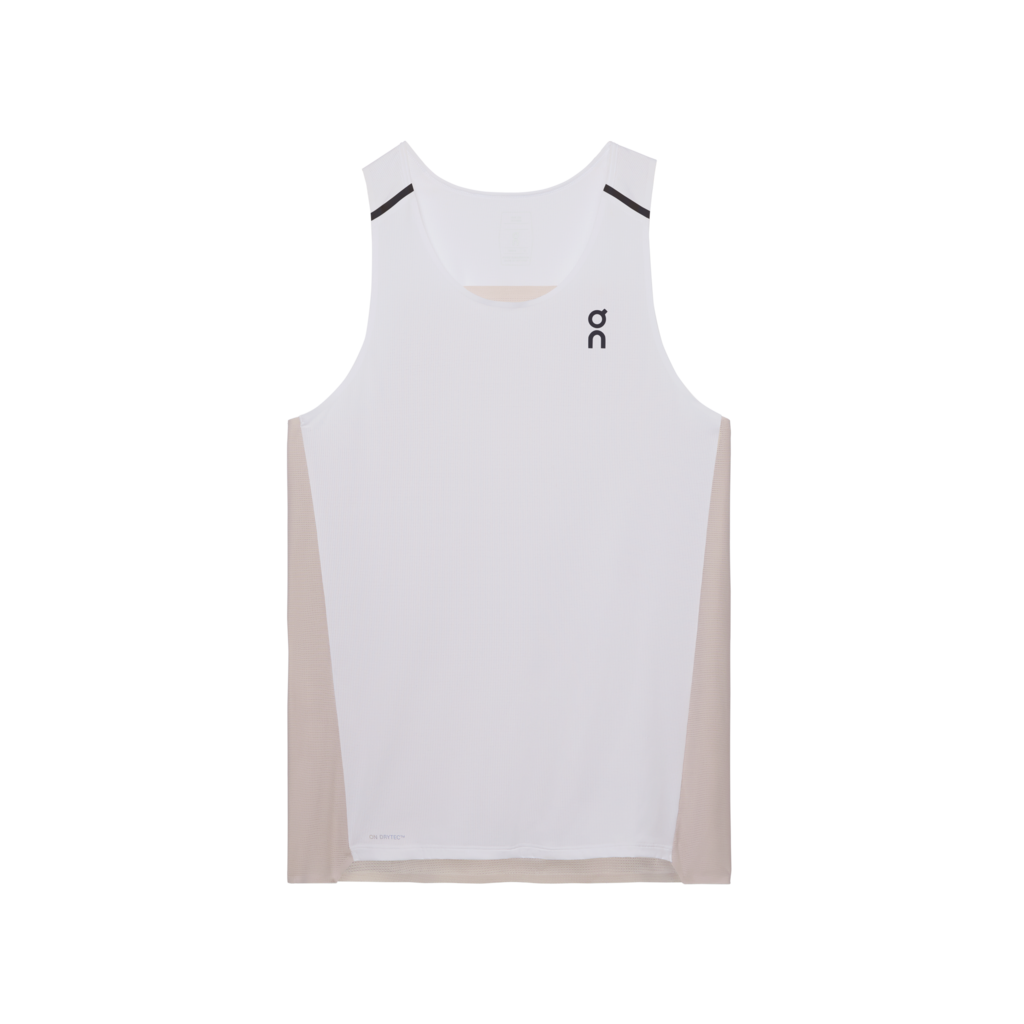 On Men Performance Tank - White / Silver