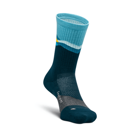 Feetures Trail Max Cushion Mini Crew - Mountain High Blue