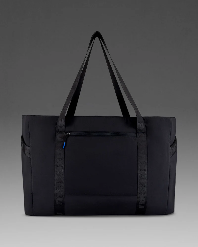 2XU Unisex Commute Tote Bag - Black / Surf