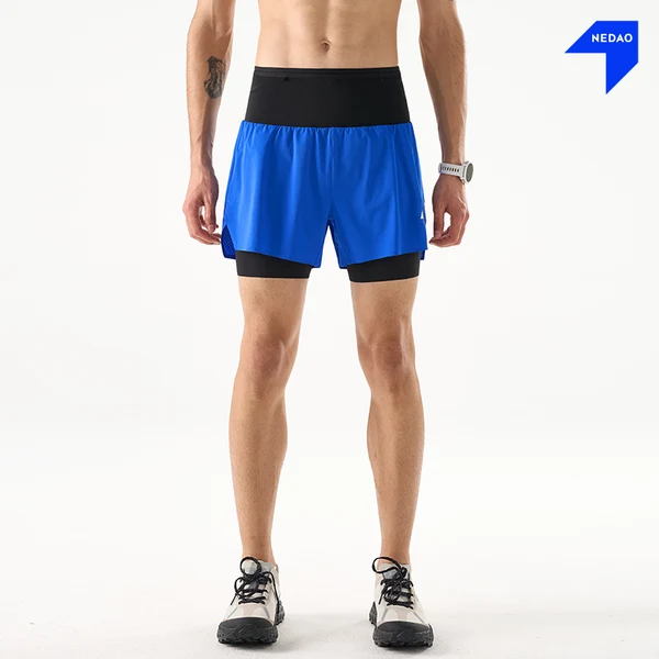 NEDAO Men Powerpouch Trail Shorts 4.0 - Nedao Blue