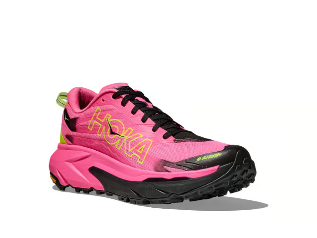 HOKA Women Mafate 5 - Neon Rose / Black
