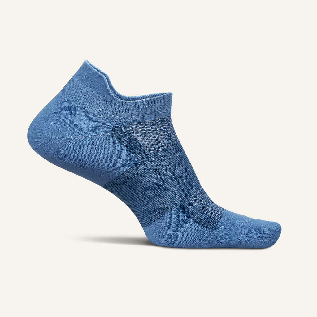 Feetures Active High Performance Ultra Light Cushion No Show Tab - Denim Daze
