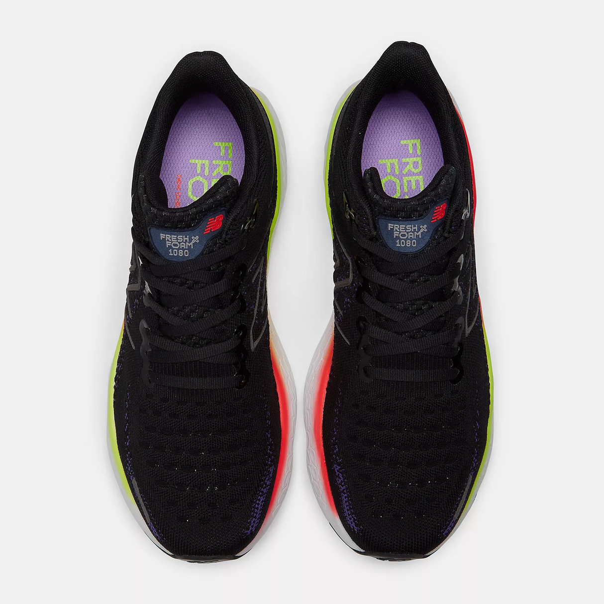 New Balance Men Fresh Foam X 1080 V12 2E Black Running Lab Malaysia