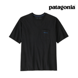 Patagonia Men Boardshort Logo Pocket Responsibili-Tee® - Ink Black