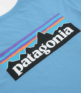 Patagonia Men P-6 Logo T-Shirt - Shore Blue
