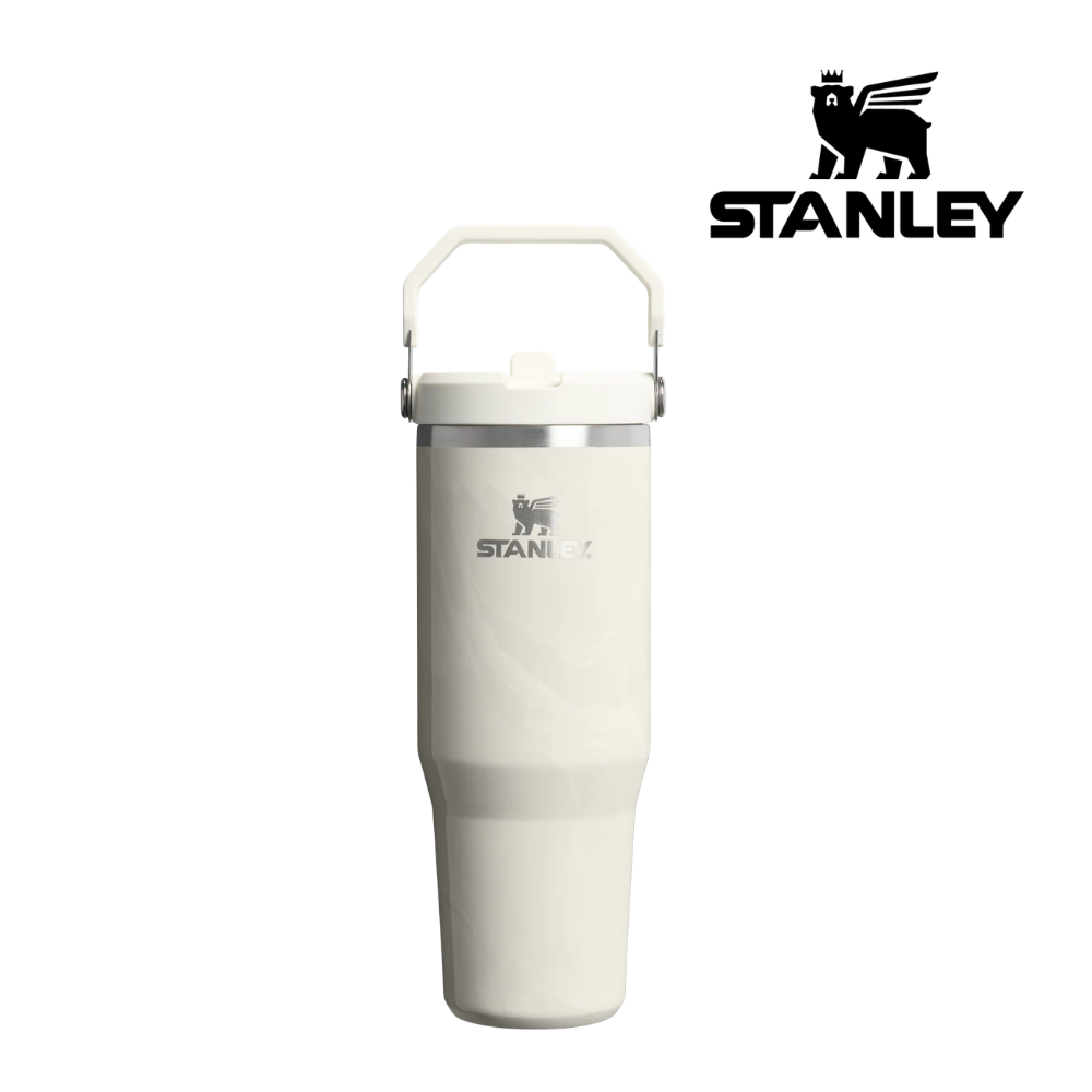 Stanley Iceflow Flip Straw 2.0 Tumbler 30Oz - Calcite Calacatta
