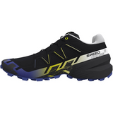 Salomon Men Speedcross 6 GTX - Fan Fire Black / Surf The Web / Safety Yellow