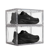 Oxygen Shoe Storage Organiser - Transparent White