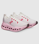 On Women Cloudsurfer Max - Ivory / Peony