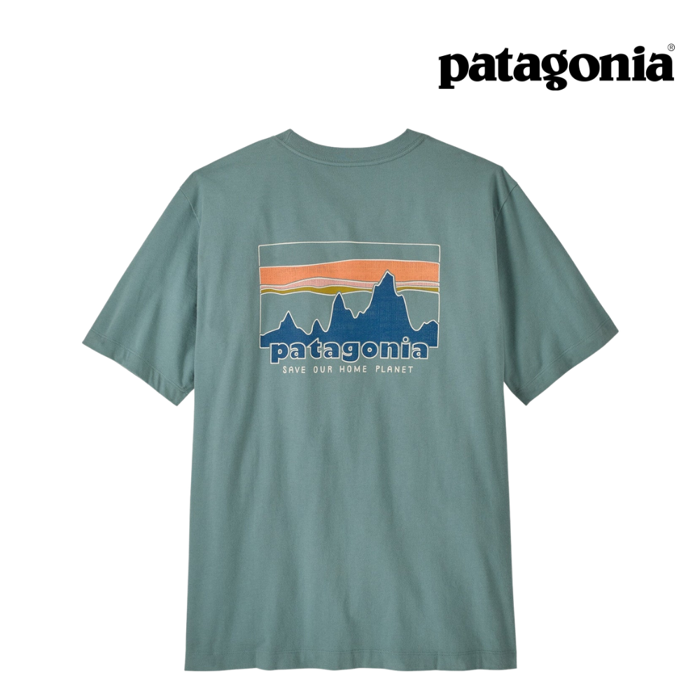 Patagonia Men '73 Skyline T-Shirt - Blue Sage