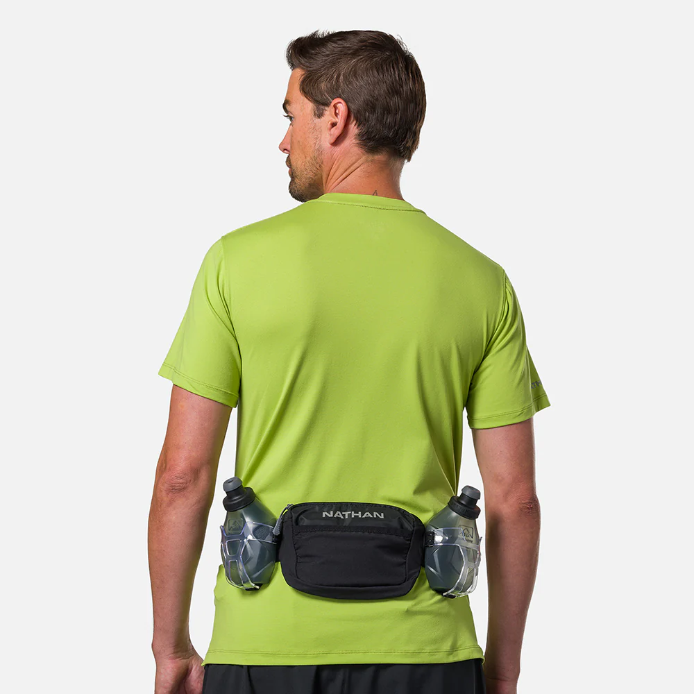 Nathan Trail Mix Plus 3.0 Hydration Belt - Black / Reflective Silver