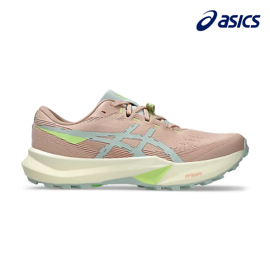 ASICS Women Fuji Lite 6 - Pale Apricot / Lichen Rock – Running Lab
