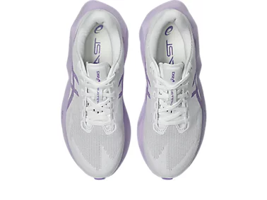 ASICS Women Novablast 6 Wide - White / Murasaki