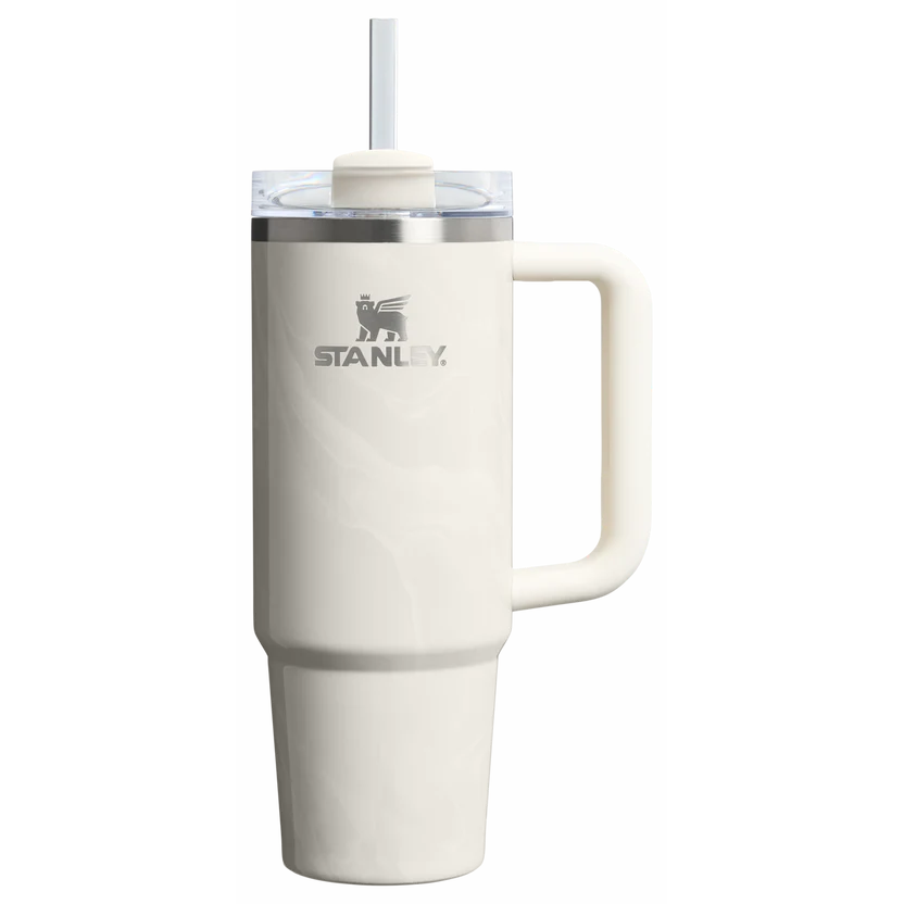 Stanley Quencher 2.0 Flowstate Tumbler 30Oz - Calcite Calacatta