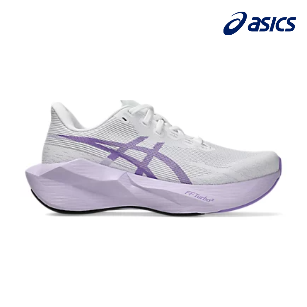 ASICS Women Novablast 6 Wide - White / Murasaki